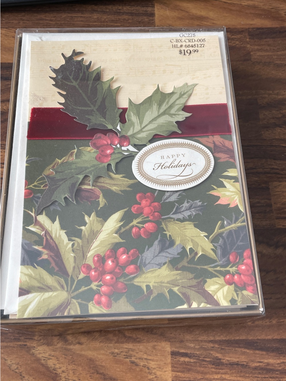 Anna Griffin Holiday Cards- Set of 2-20 cards total- NWT